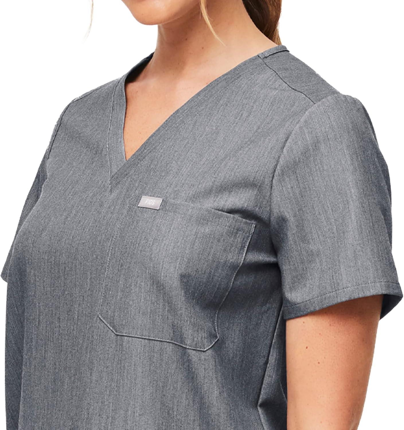 imageFIGS Catarina Scrub Tops for Women Classic Fit 1 Pocket FourWay Stretch AntiWrinkleGpt