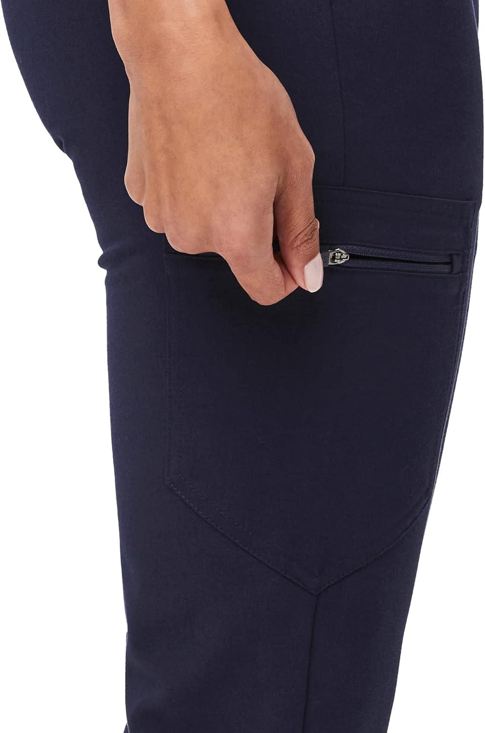 imageFIGS Zamora Jogger Style Scrub Pants for Women Navy XSmall Petite