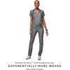 FIGS YOLA Skinny Scrub Pants for Women — Slim Fit, Straight Leg, 11 Pockets 4-Way Stretch, Anti-Wrinkle – Graphite, XS Regular