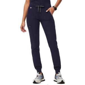 FIGS Zamora Jogger Style Scrub Pants for Women – Navy, X-Small Petite