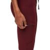 FIGS Zamora Jogger Style Scrub Pants for Women – Burgundy, Medium Petite