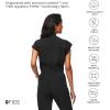 FIGS Women’s Rafaela Cargo Jogger Scrubjumpsuit – Black XXS