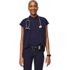 FIGS Rafaela Oversized Scrub Top for Women — Navy Blue, L