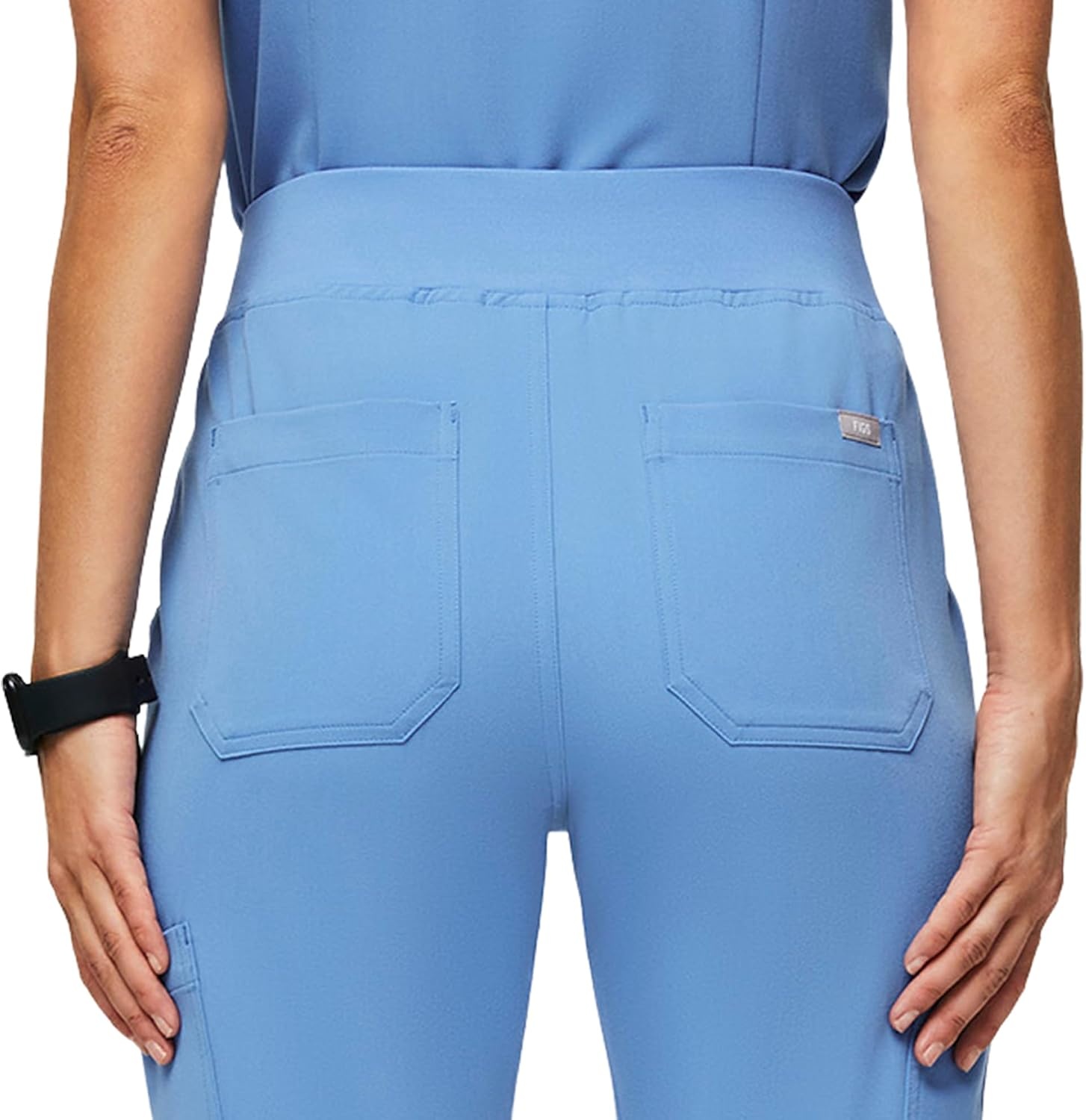 image:imageFIGS Yola HighRise Slim Scrub Pant for WomenCeil Blue