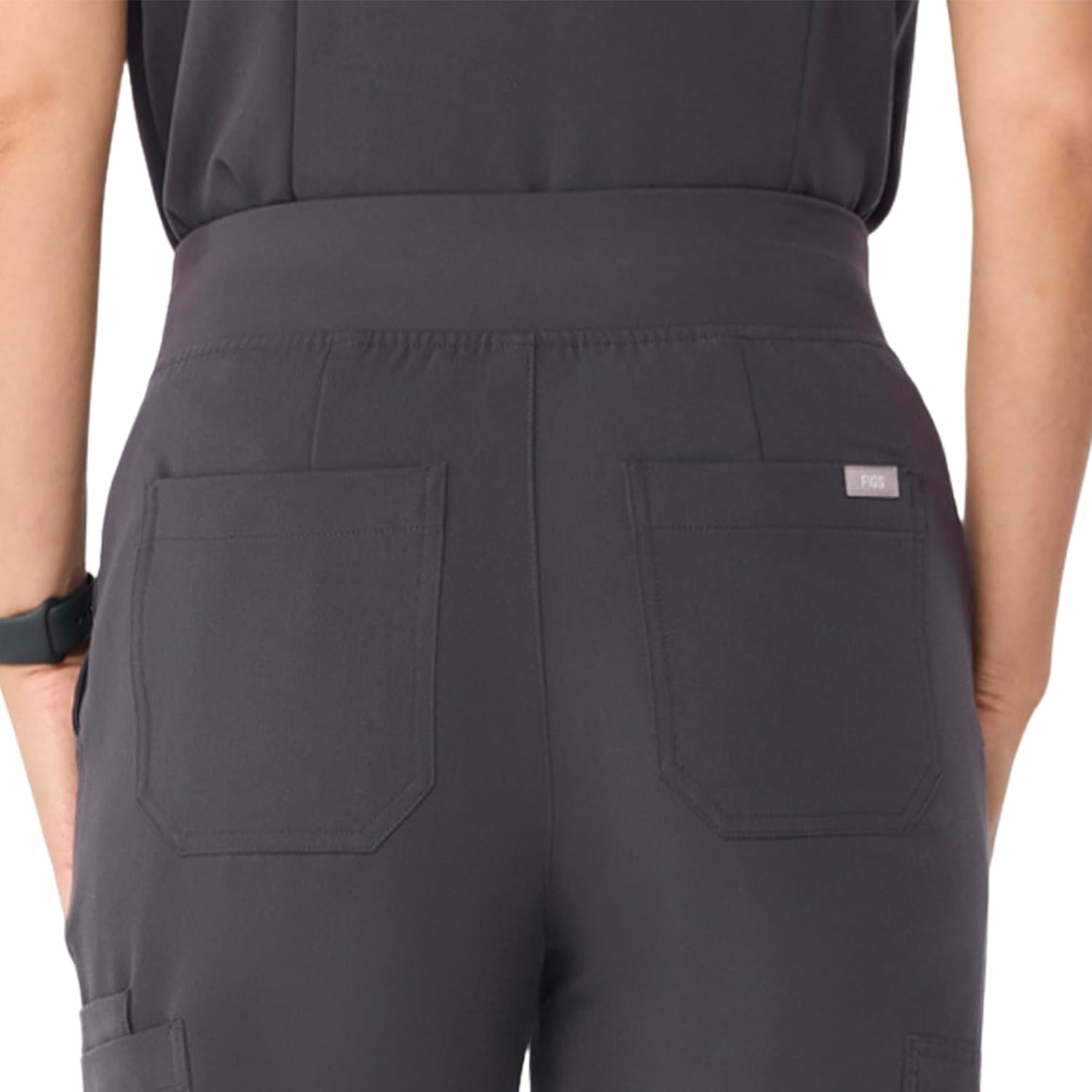 image:imageFIGS Yola HighRise Slim Scrub Pant for WomenCharcoal