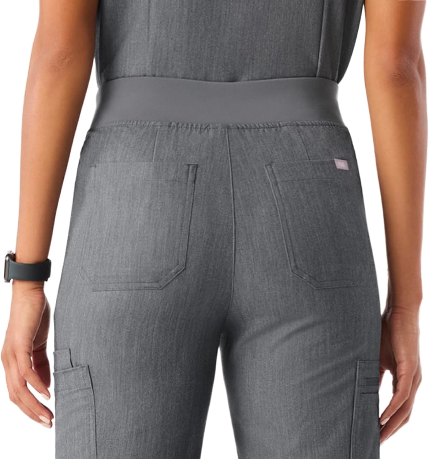 image:imageFIGS Yola HighRise Slim Scrub Pant for WomenGraphite