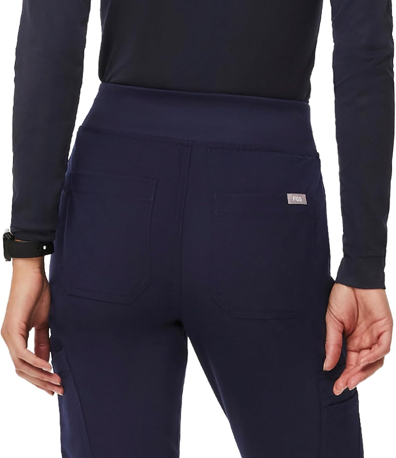image:imageFIGS Yola HighRise Slim Scrub Pant for WomenNavy