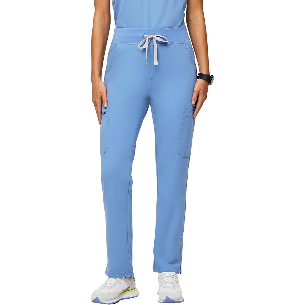 image:imageFIGS Yola HighRise Slim Scrub Pant for WomenCeil Blue