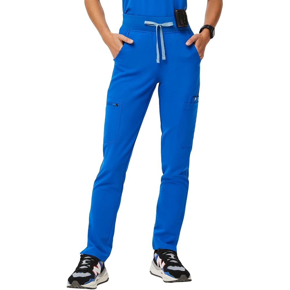 image:imageFIGS Yola HighRise Slim Scrub Pant for WomenRoyal Blue