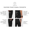 FIGS Yola High-Rise Slim Scrub Pant for Women(Black)