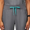 FIGS Yola High-Rise Slim Scrub Pant for Women(Graphite)