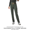 FIGS Yola High-Rise Slim Scrub Pant for Women(Moss)