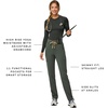 FIGS Yola High-Rise Slim Scrub Pant for Women(Moss)